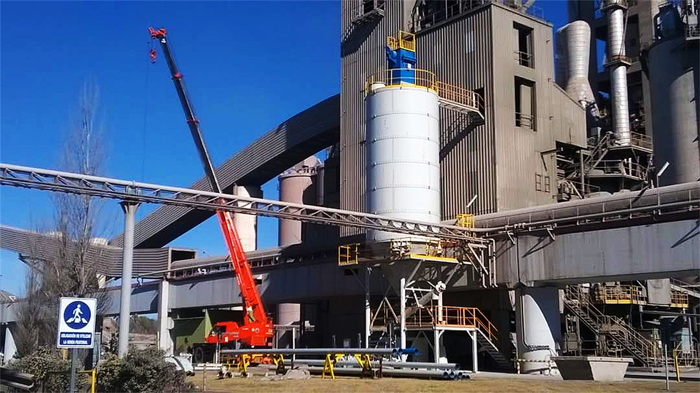 In 2017, Luwei 1600T and 200T bolted silos were exported to Argentina.